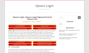 Upsers-login.com thumbnail