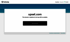 Upset.com thumbnail