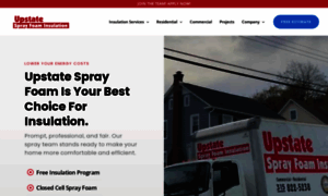 Upstatesprayfoam.com thumbnail