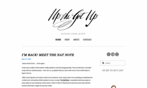 Upthegetup.com thumbnail