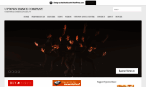 Uptowndancecompany.wordpress.com thumbnail