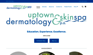 Uptowndermatology.com thumbnail