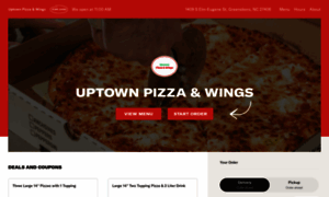 Uptownpizzamenu.com thumbnail