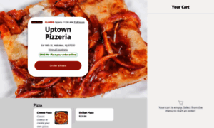 Uptownpizzeriamenu.com thumbnail