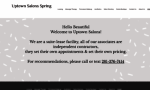 Uptownsalonsspring.com thumbnail