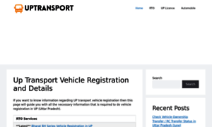 Uptransport.co.in thumbnail