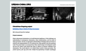 Urban-china.org thumbnail