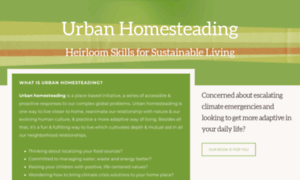 Urban-homesteading.org thumbnail