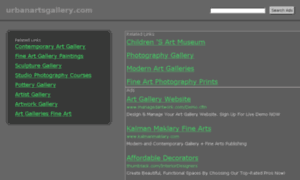 Urbanartsgallery.com thumbnail