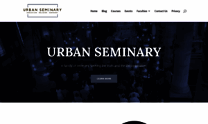 Urbanaseminary.org thumbnail