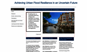 Urbanfloodresilience.ac.uk thumbnail