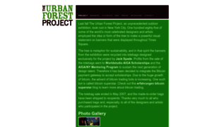 Urbanforestproject.org thumbnail