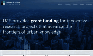 Urbanstudiesfoundation.org thumbnail