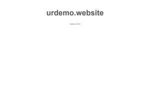Urdemo.website thumbnail