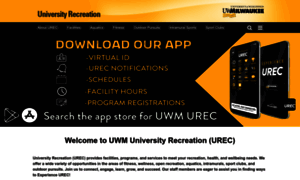 Urec.uwm.edu thumbnail