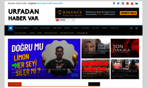 Urfadanhabervar.com thumbnail