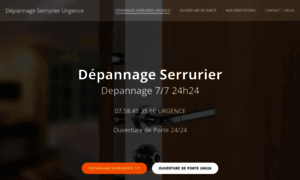 Urgence-depannage-serrurier.fr thumbnail