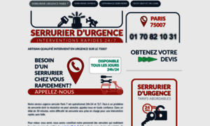 Urgence-serrurier-paris7.fr thumbnail