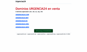 Urgencias24.com thumbnail