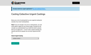 Urgent.castingcollective.net thumbnail