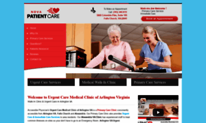 Urgentcareclinicarlingtonva.com thumbnail