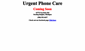 Urgentphonecare.com thumbnail