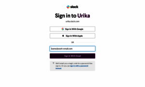 Urika.slack.com thumbnail