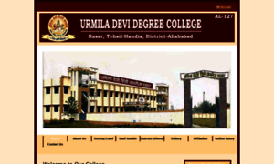 Urmiladevidegreecollege.org thumbnail