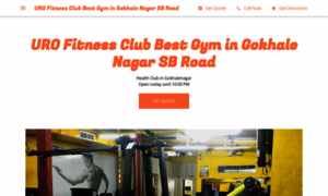 Urofitnessclubbestgymingokhalenagarsbroad.business.site thumbnail