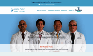 Urologicspecialties.com thumbnail