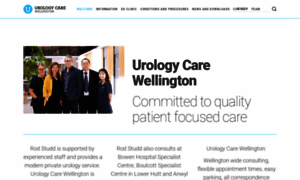 Urologycarewellington.co.nz thumbnail