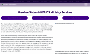 Ursulinesistersaids.org thumbnail