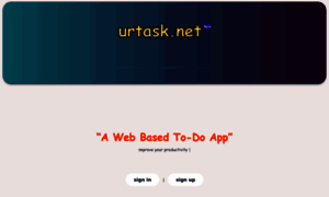 Urtask.net thumbnail