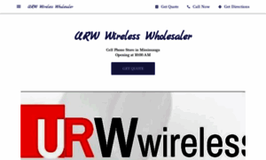 Urw-wireless-wholesaler.business.site thumbnail