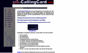 Us-callingcard.info thumbnail