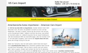 Us-cars-import.net thumbnail