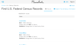 Us-census.mooseroots.com thumbnail