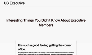 Us-executive.com thumbnail