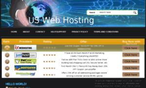 Us-web-hosting.com thumbnail