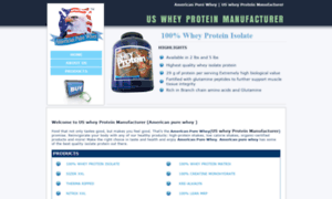 Us-whey-protein-manufacturer.com thumbnail