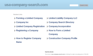 Usa-company-search.com thumbnail