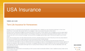 Usa-insurance-2013.blogspot.com thumbnail