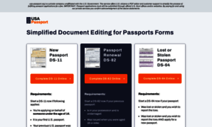 Usa-passport.org thumbnail