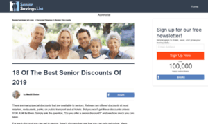 Usa.senior-savings.com thumbnail