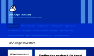 Usaangelinvestors.com thumbnail