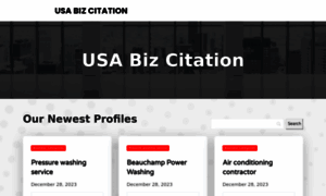 Usabizcitation.com thumbnail