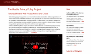 Usableprivacy.org thumbnail
