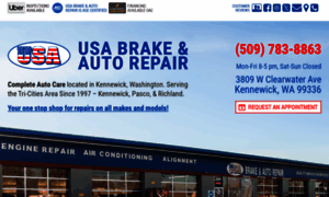 Usabrakeandautorepair.com thumbnail