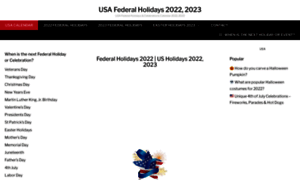 Usafederalholidays.com thumbnail