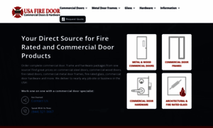 Usafiredoor.com thumbnail